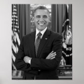 Portret Barack Obama - 2012 Poster (Voorkant)