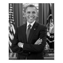 Portret Barack Obama - 2012