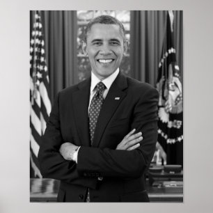 Portret Barack Obama - 2012 Poster