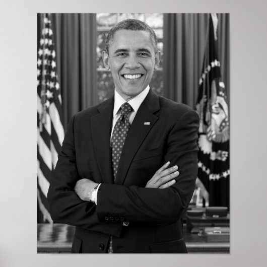 Portret Barack Obama - 2012 Poster (Voorkant)