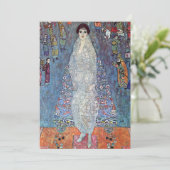 Portret barones Elisabeth Bacchofen Echt, Klimt (Staand voorkant)