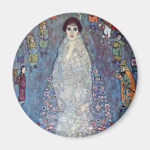 Portret barones Elisabeth Bacchofen Echt, Klimt Magneet