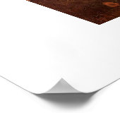 Portret Baudelaire van Gustave Courbet Poster (Hoek)