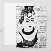  portret bedankkaart (Voorkant / Achterkant)