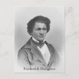  portret boven litionist Frederick Douglass Briefkaart