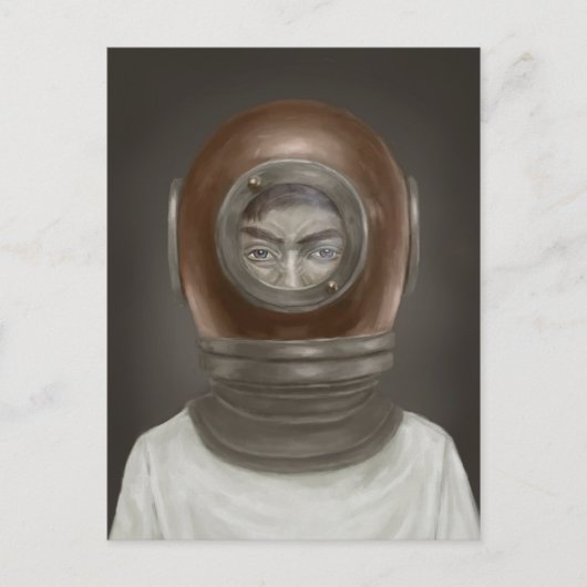 portret briefkaart (Voorkant)