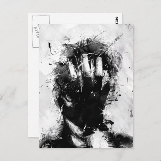 portret briefkaart (Voorkant / Achterkant)