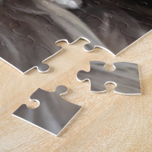 Portret Brunette Blonde Smile Teeth Young Woman Legpuzzel (Zijkant)