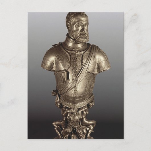 Portret bust briefkaart (Voorkant)