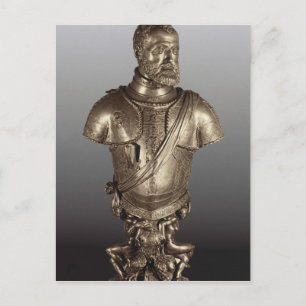 Portret bust briefkaart
