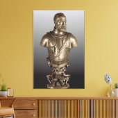 Portret bust canvas afdruk (Insitu (Woonkamer))