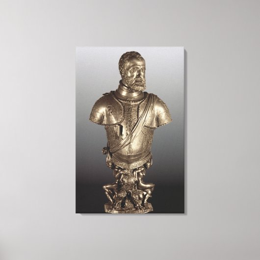 Portret bust canvas afdruk (Voorkant)