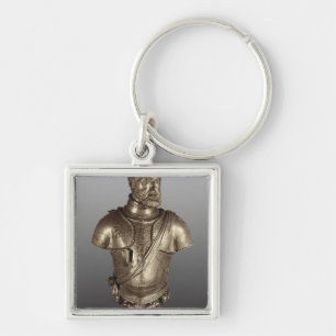 Portret bust sleutelhanger
