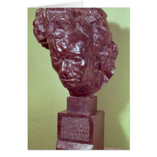 Portret Bust van Ludwig van Beethoven 1901