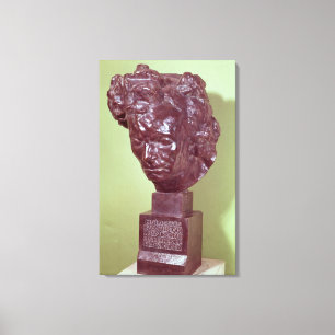 Portret Bust van Ludwig van Beethoven 1901 Canvas Afdruk