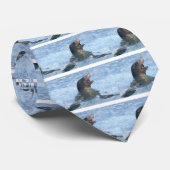 Portret California Zee Lion Stropdas (Opgerold)