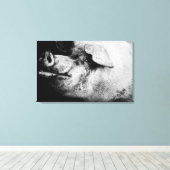 portret canvas afdruk (Insitu (Houten vloer))