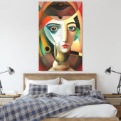 portret canvas afdruk (Insitu (Slaapkamer))