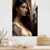Portret - Canvas Art Print (Keuken)