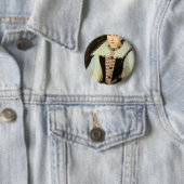 Portret Countess Elizabeth Bathory Ronde Button 5,7 Cm (In situ)