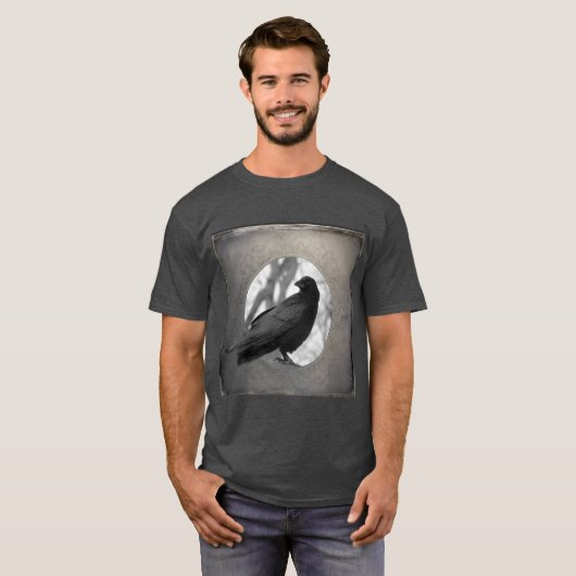 portret Crow T-shirt (Voorkant volledig)
