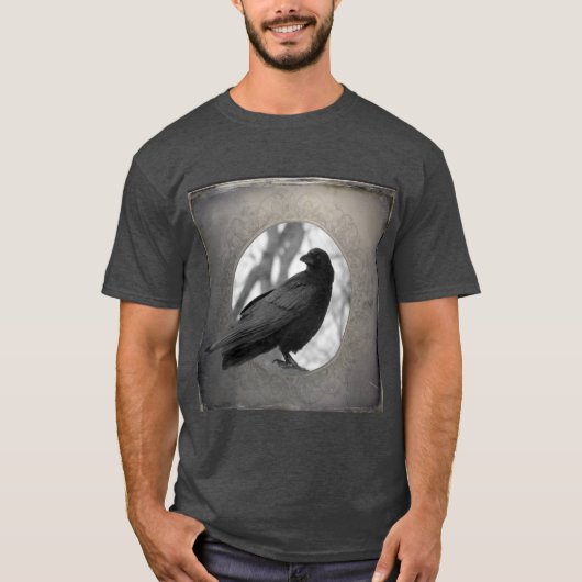  portret Crow T-shirt (Voorkant)