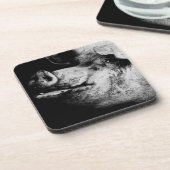 portret drankjes onderzetter (Linkerzijde)