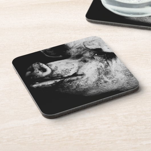 portret drankjes onderzetter (Linkerzijde)