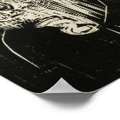 Portret Edmund Schaeffer | Albert Müller Poster (Hoek)