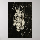 Portret Edmund Schaeffer | Albert Müller Poster (Voorkant)