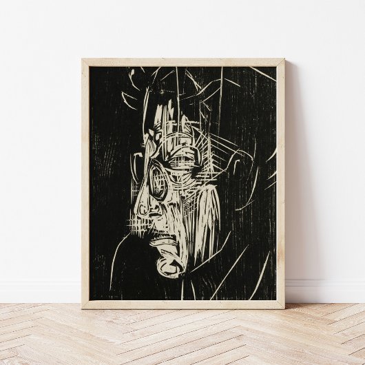 Portret Edmund Schaeffer | Albert Müller Poster