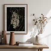 Portret Edmund Schaeffer | Albert Müller Poster