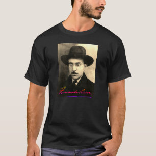 Portret en handtekening van Fernando Pessoa T-shirt