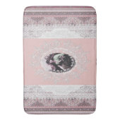  portret en kant badmat (Voorkant Verticaal)