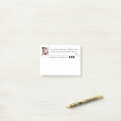 Portret féminin pixelisé apaisant post-it® notes (Op bureau)