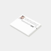 Portret féminin pixelisé apaisant post-it® notes (Schuin)