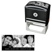 Portret Foto Retouradres Zelfinktende Stempel (In situ)