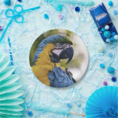 Portret foto van rotatieprofiel papieren bordje (Feest)