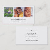 Portret Fotografe Visitekaartje (Voorkant / Achterkant)