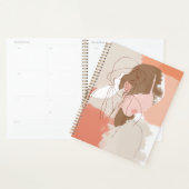 Portret geverfd contour Vrouw Planner (Display)
