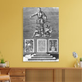 Portret Glorifying Ferdinand Alvarez van Toledo Canvas Afdruk (Insitu (Woonkamer))