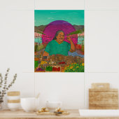 Portret: Helga Garcia-Garza, Agri-cultura Poster (Keuken)