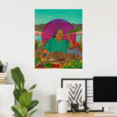 Portret: Helga Garcia-Garza, Agri-cultura Poster (Thuiskantoor)