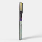 Portret in kleurenblok Surrealisme Case-Mate iPhone Case (Achterkant / Rechts)