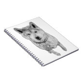 Portret in lijnen notitieboek (Rechterzijde)
