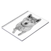 Portret in lijnen notitieboek (Linkerzijde)