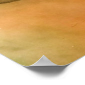 Portret in profiel afdrukken poster (Hoek)