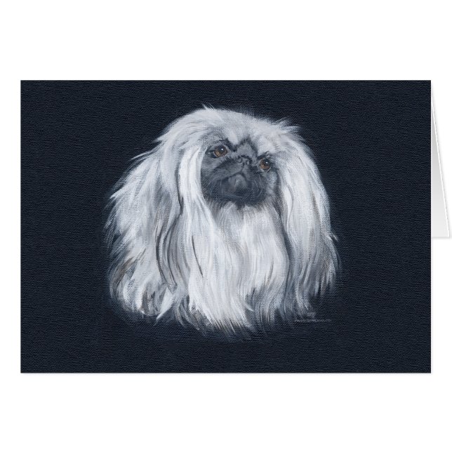 Portret in zwart (Voorkant Horizontaal)