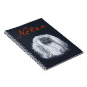 Portret in zwart notitieboek (Rechterzijde)