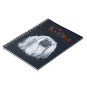 Portret in zwart notitieboek (Linkerzijde)